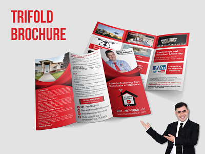 Real Estate Trifold Brochure Design trifold brochure