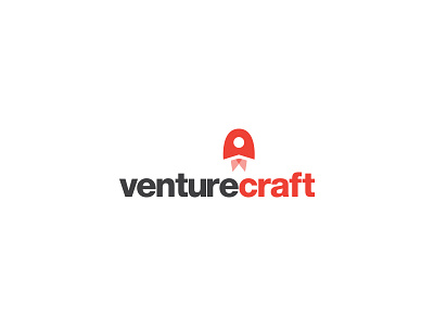 Venture Craft Logo branding helvetica logo