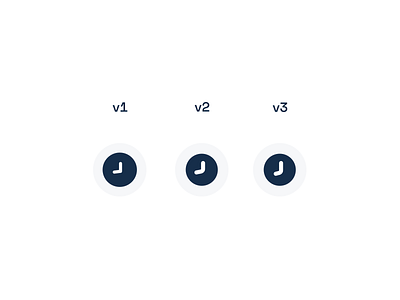 Time icon process