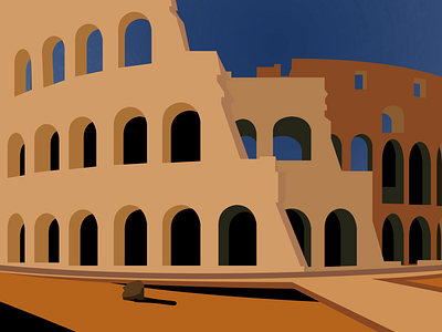 A class project: Colosseum (Up-Close)