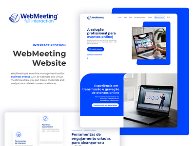 WebMeeting Website ui