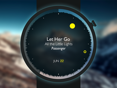 The Watch_Time android ios music play smart time ui watch