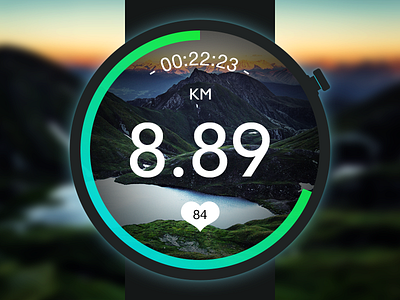 The Watch_Workout_Distance android health ios music play run smart time ui watch workout