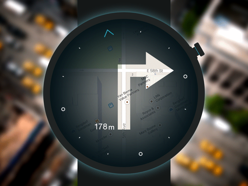 Navigating android china compass ios map navigate ui watch wearable