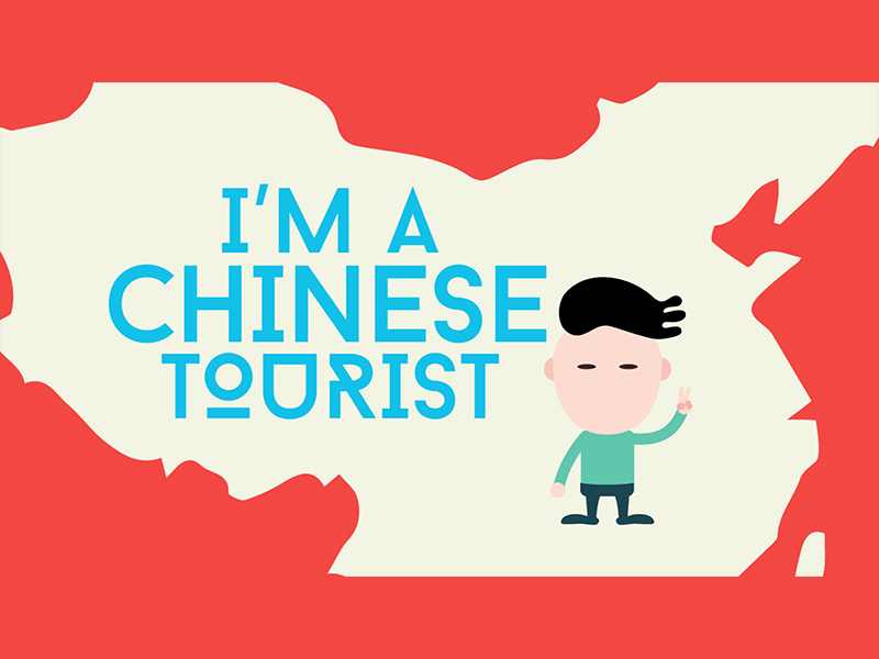 infographic animation china graphic infographic motion number tourist