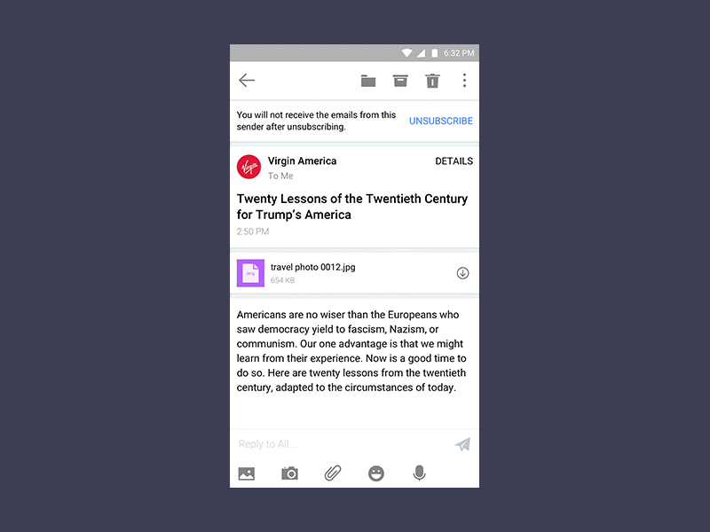 Image result for unsubscribe email gif