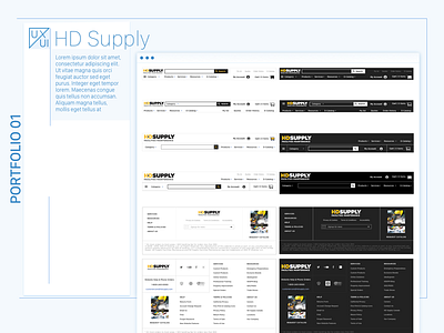 HD Supply Headers & Footers