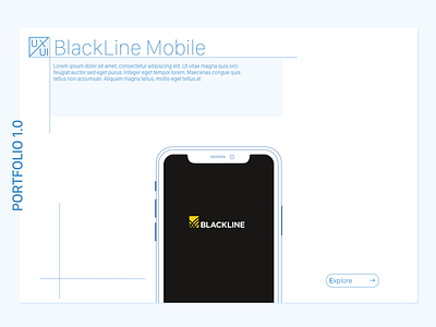 Blackline Financial Technology fintech financial technology ui mobile ux
