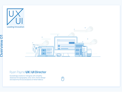 Portfolio Cover Page design illustration portfolio ui ux