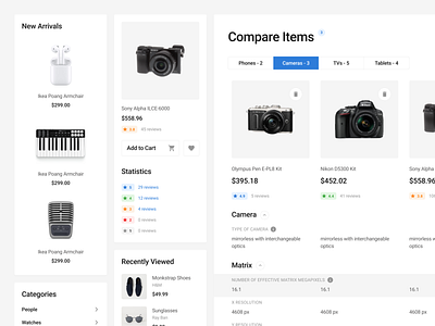 Blocke UI Kit compare design ecommerce ecommerce shop figma item prototyping shop sketch ui uikit ux web web design wireframe