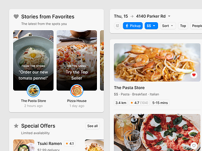 Food Delivery App app delivery fastfood figma food food app mobile restaurant ui uikit ux