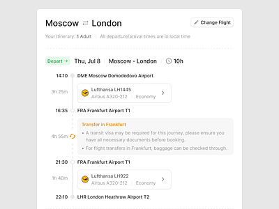 Flight Info (Light & Dark) figma flight flights prototyping ui uikit ux wireframe