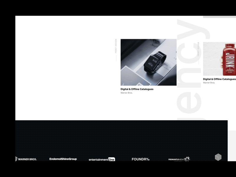 WIP - New Website clean grey minimal mockup new paperdog transitions website white