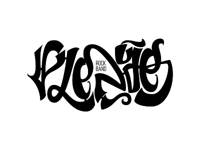 Pledge band brand branding hand handlettering identity lettering logo logotype