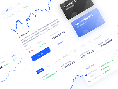 Finance App Kit design finance ui web