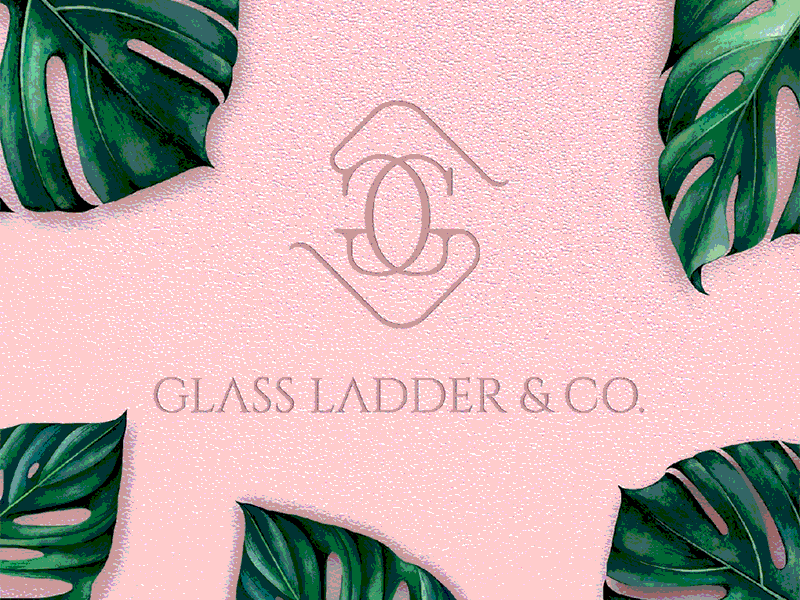 Glass Ladder & Co. Brand Identiy Design and Animation ae after effects brand identity branding branding design fashion logo graphic desgin leather logo logo logo animation mographs motion design motiongraphics vegan logo