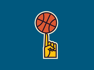 Ball out! ball basketball design game illustration logo points score spin stickers