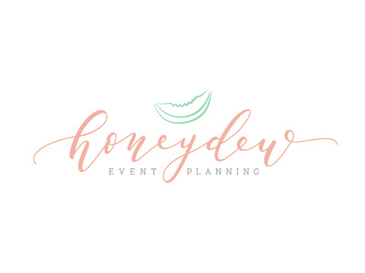 Honeydew Event Planning event feminine handlettering honeydew lettering planning