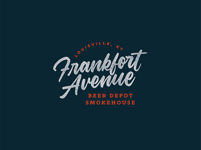 Frankfort Avenue Wordmark Logo