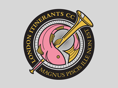 London Itinerants Cricket Club logo branding logo