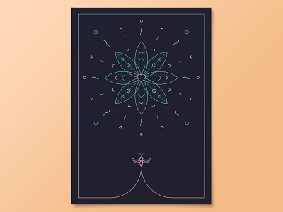Nectar graphic design illustration poster design print print design vector