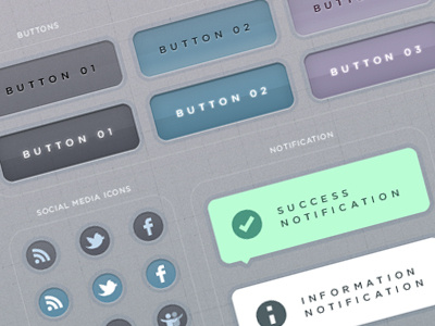 Elements interface app interface elements grey interface slick