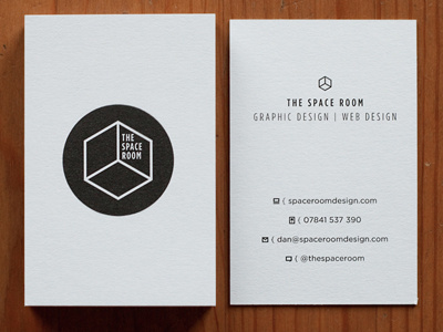 The Space Room business cards business cards moo
