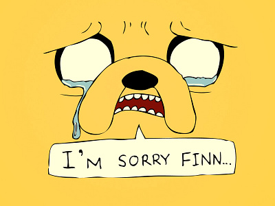 Sad Adventure (Part 1/2) adventure design finn illustration jake sad time