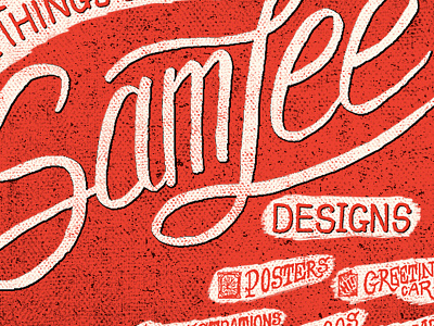 Slider #2 branding design graphic lettering red slider texture type typography website