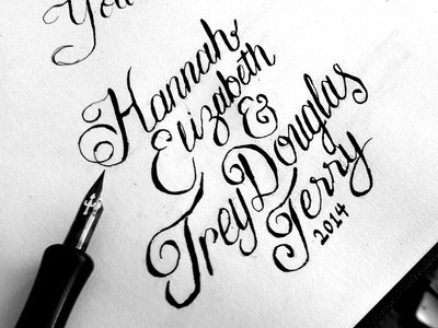 Wedding invitation design