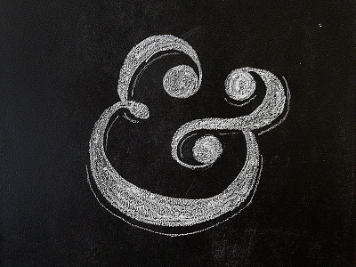 Amperchalk 1 ampersand and chalk lettering texture type typography