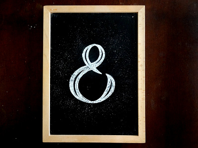 Amperchalk #4 ampersand art chalk design graphic lettering type typography