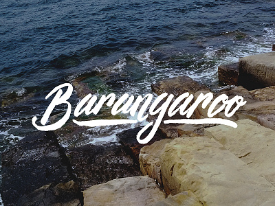 Barangaroo Reserve australia barangaroo lettering nature reserve sydney type typography