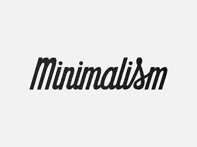 Minimalism design lettering minimal texture type typography
