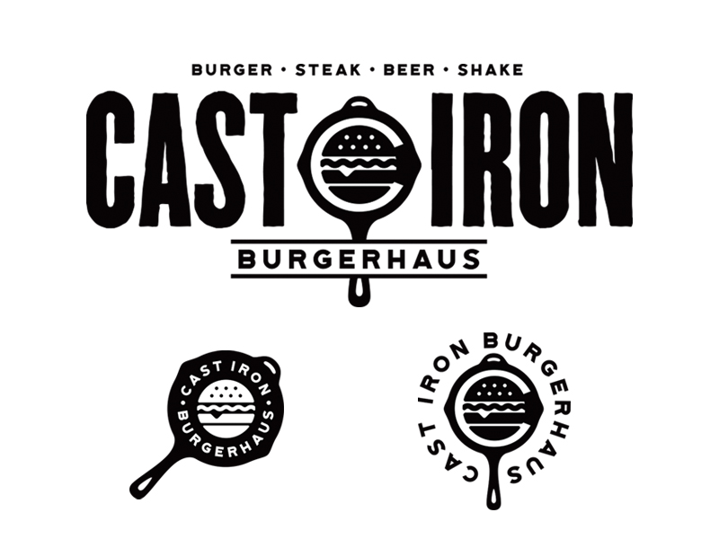 Cast Iron Burgerhaus by Sam Lee on Dribbble