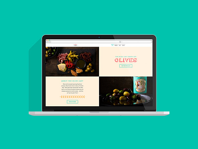 The Olive Lady NZ website design digitaldesign responsive ui ux web webdesign