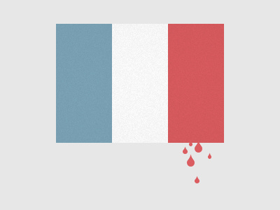 Without words france paris sad