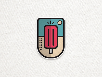 Summer Badge badge icon illustratrion