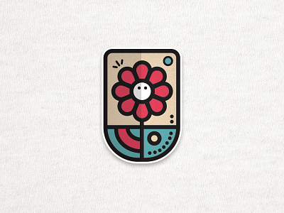 Spring Badge badge illustration spring