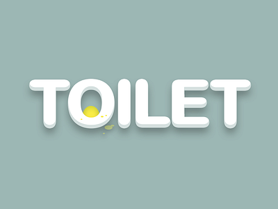 Toilet icon logo toilet