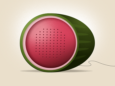 Watermelon Speaker funny speaker watermelon