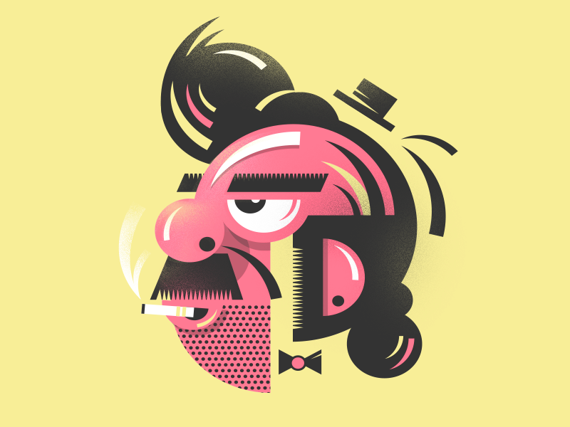 Gangster by Uri Zur on Dribbble
