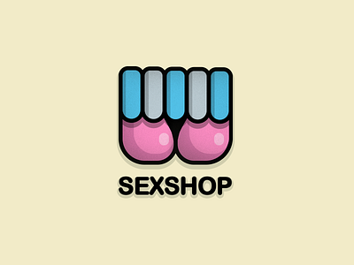 Sex shop logo - concept logo sex sexy shop