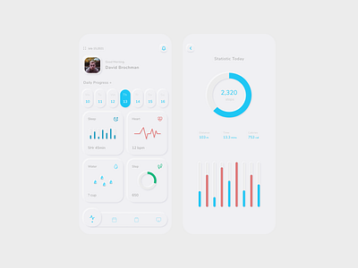 HEALTHY APP app healthy ui ux