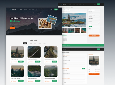 Travel E-commerce Web Design design graphic design ui ux web