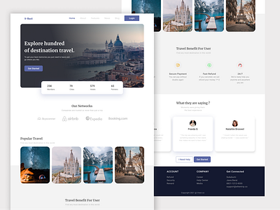 Travel Web Design