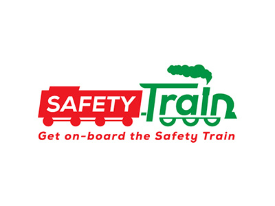 Training center- logo design board center safety training