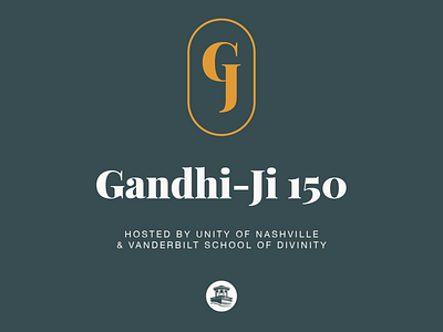 Gandhi-Ji 150 Branding | Unity of Nashville church church branding ghandi illustration logo minmal nashville social media web design