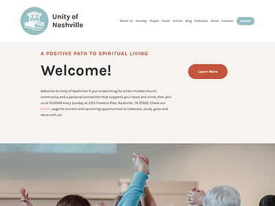 Website Design | Unity of Nashville