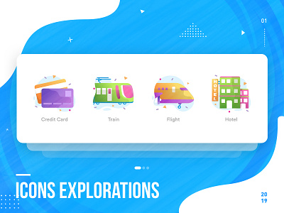 Icons Explorations colorful design icons icons design illustration ui design uiux visual
